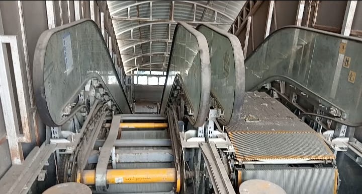 Jhalawar: करोड़ों रुपए से निर्मित एस्केलेटर