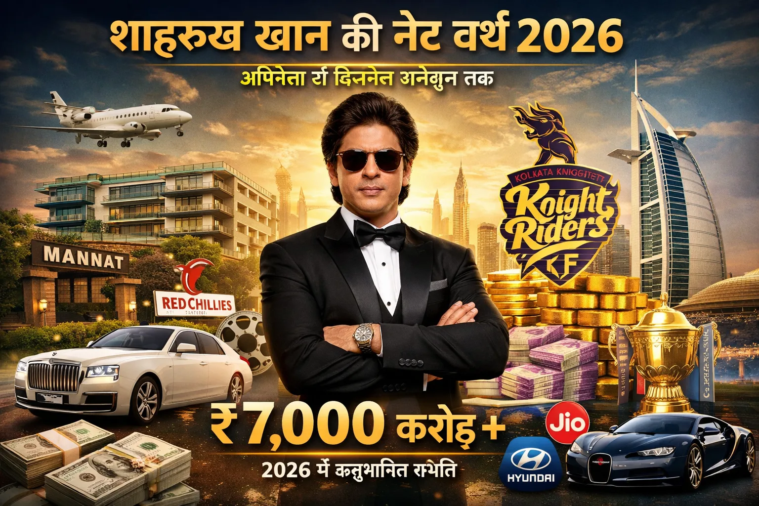 Shahruk khan Net Worth 2026